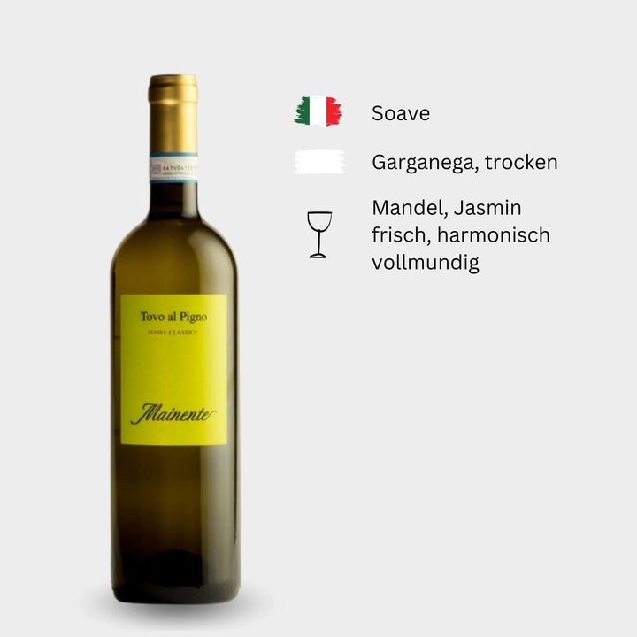 Cantina Corte Mainente, Soave Classico "Pigno", 2022, Soave, Italien - Weinwunder