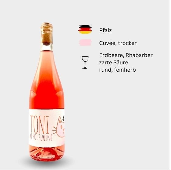 Weinwunder, "Toni", Rosé, Rheinland - Pfalz, 2023 - Weinwunder